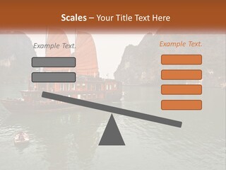 Landscape Ocean Holiday PowerPoint Template