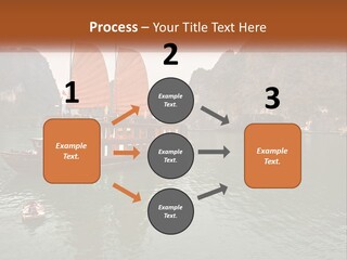 Landscape Ocean Holiday PowerPoint Template