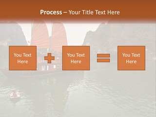 Landscape Ocean Holiday PowerPoint Template
