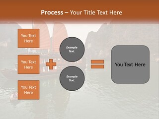 Landscape Ocean Holiday PowerPoint Template