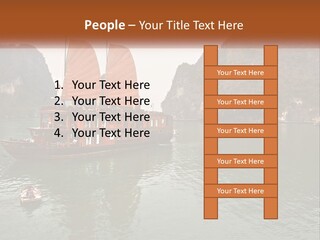 Landscape Ocean Holiday PowerPoint Template