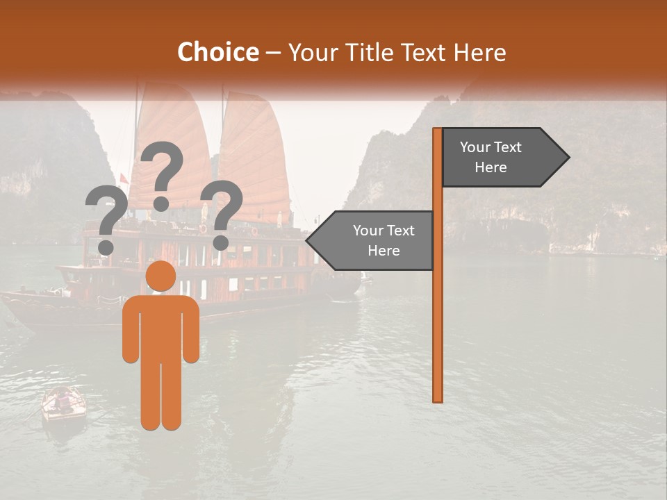 Landscape Ocean Holiday PowerPoint Template