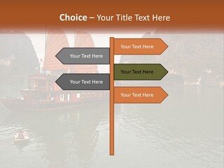 Landscape Ocean Holiday PowerPoint Template