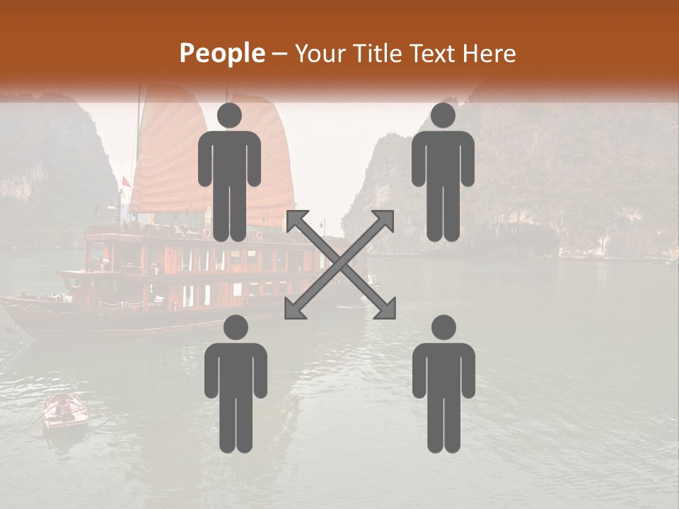 Landscape Ocean Holiday PowerPoint Template