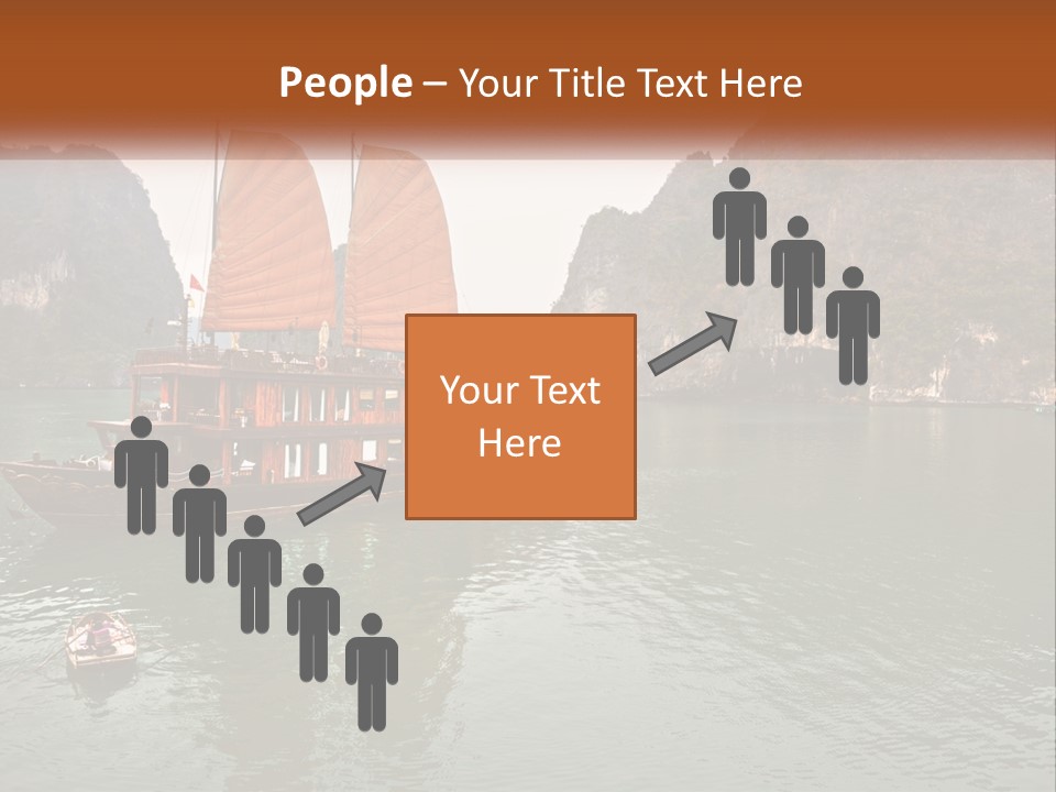 Landscape Ocean Holiday PowerPoint Template