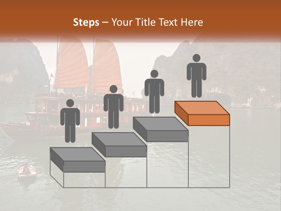 Landscape Ocean Holiday PowerPoint Template