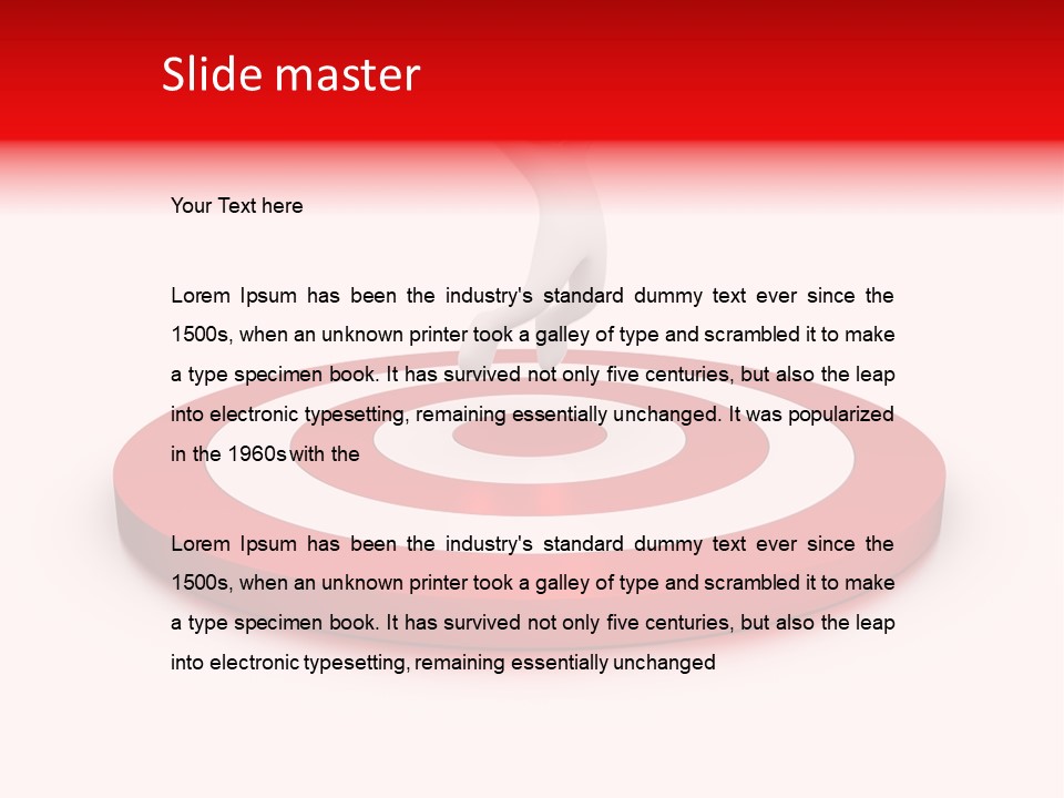 Direction Wishes Jumping PowerPoint Template