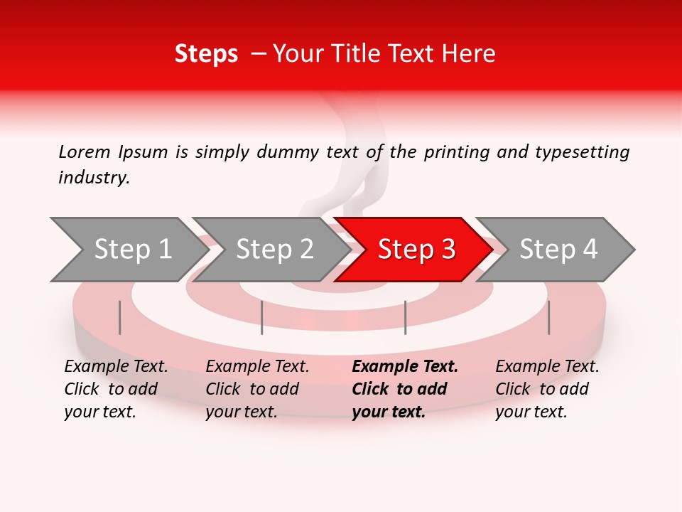 Direction Wishes Jumping PowerPoint Template