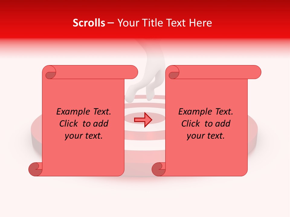 Direction Wishes Jumping PowerPoint Template