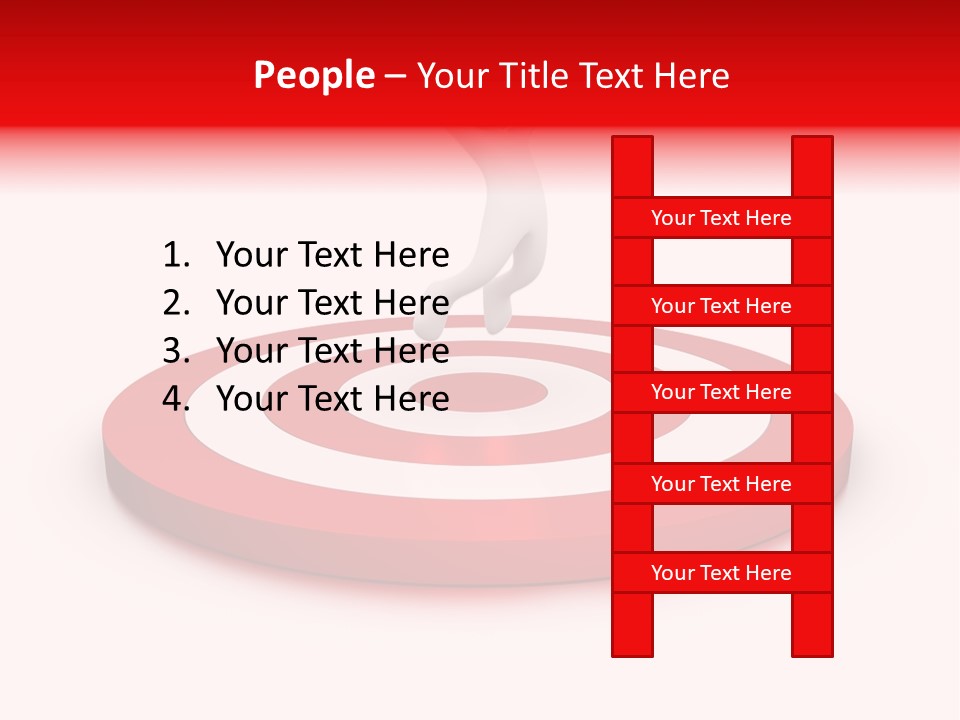 Direction Wishes Jumping PowerPoint Template