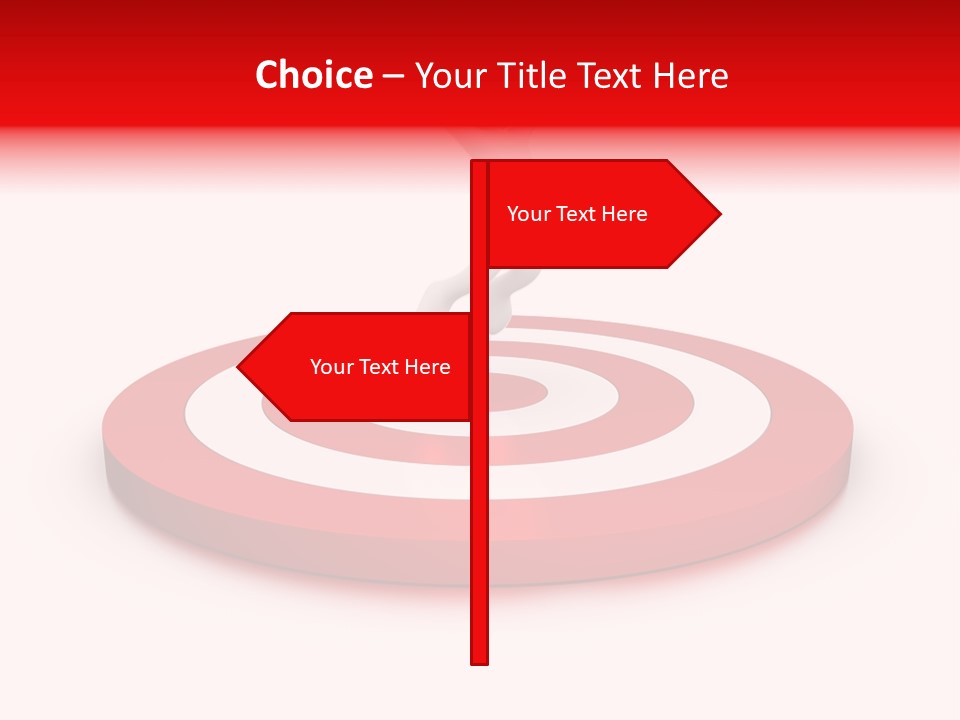 Direction Wishes Jumping PowerPoint Template