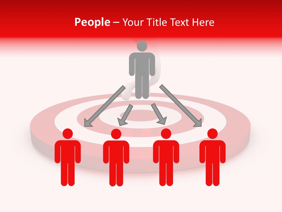 Direction Wishes Jumping PowerPoint Template