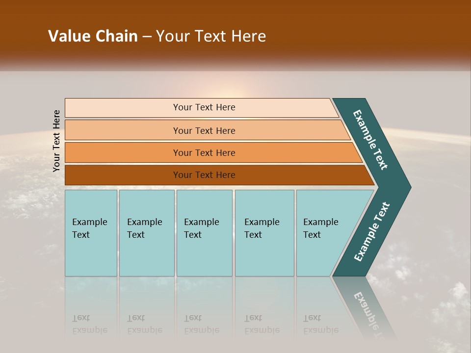 Science Planet Black PowerPoint Template