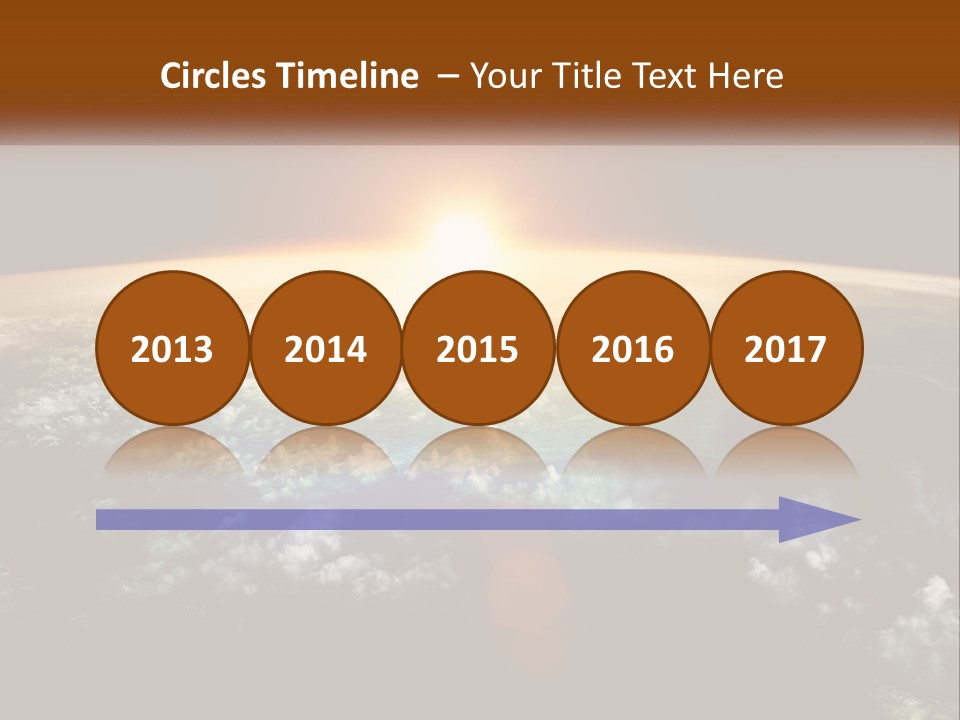 Science Planet Black PowerPoint Template