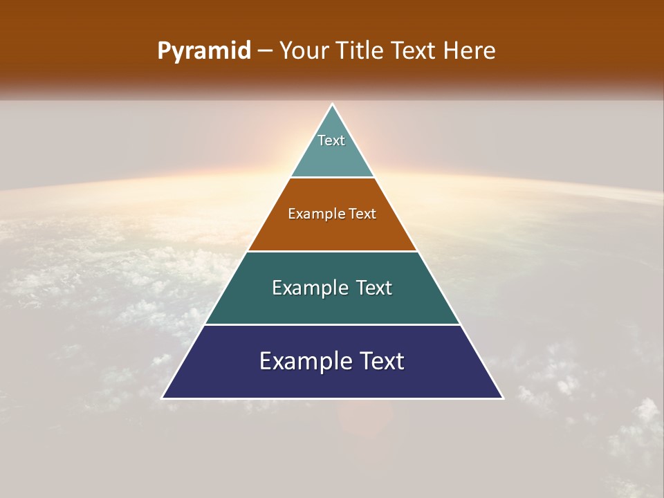 Science Planet Black PowerPoint Template