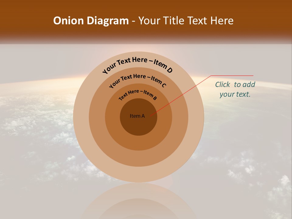 Science Planet Black PowerPoint Template