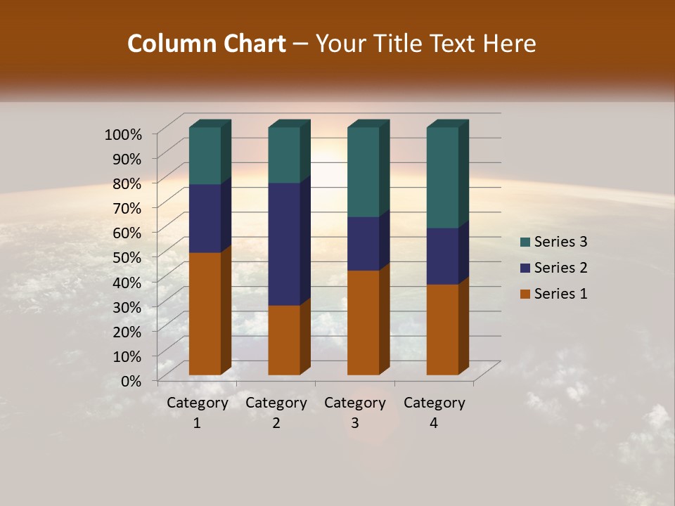 Science Planet Black PowerPoint Template