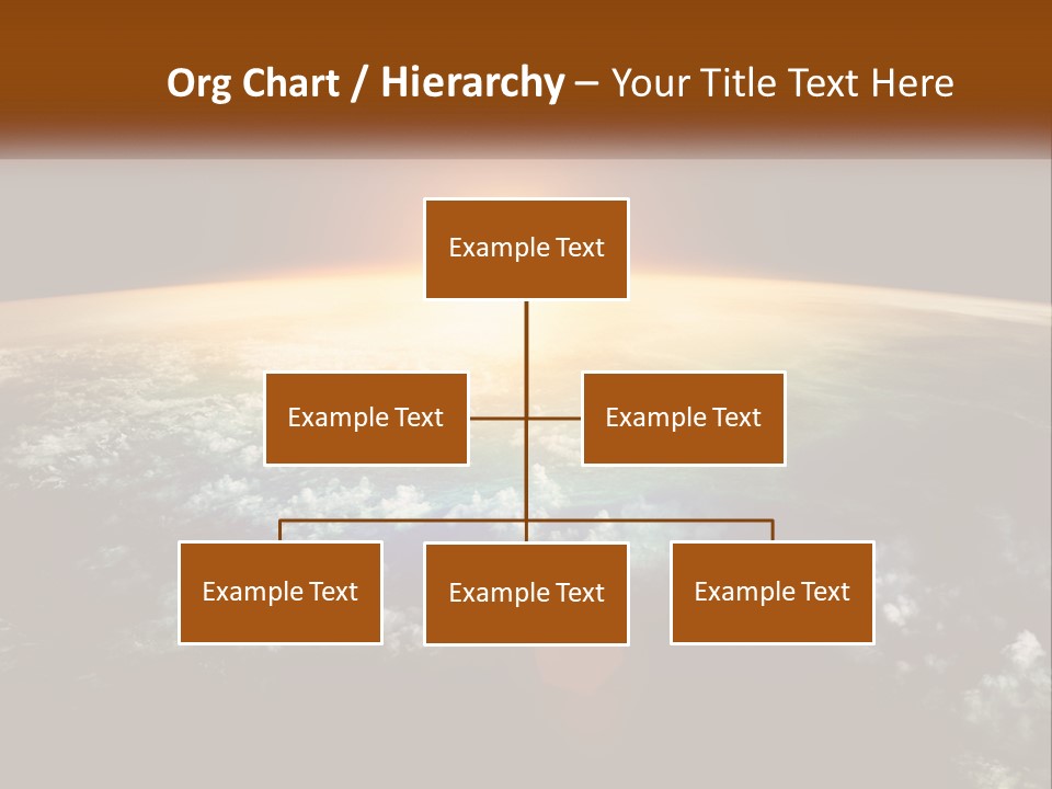 Science Planet Black PowerPoint Template