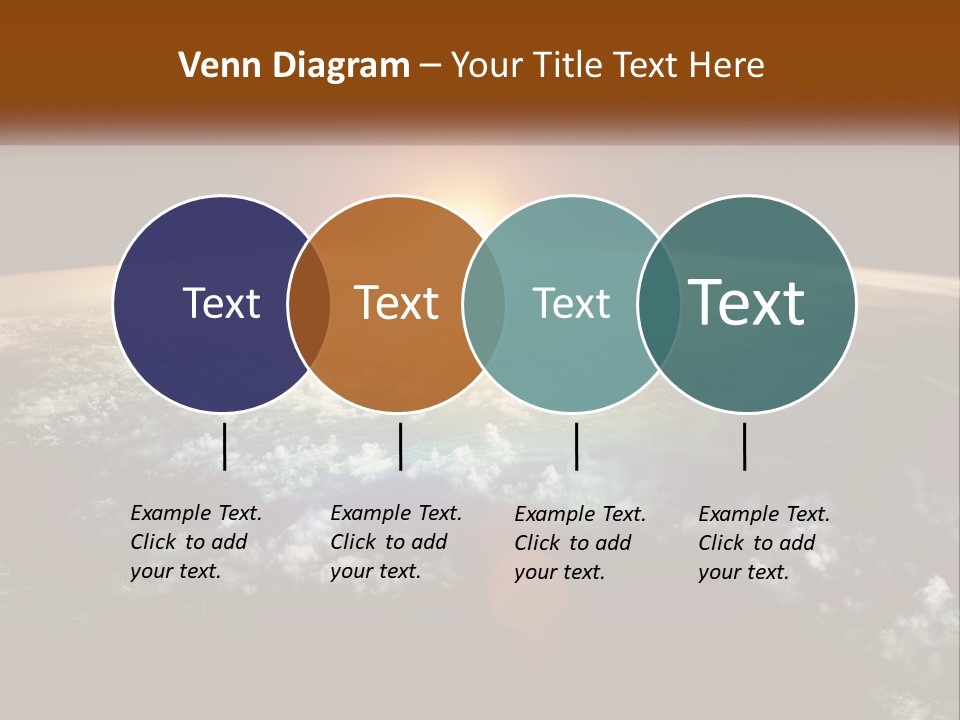 Science Planet Black PowerPoint Template