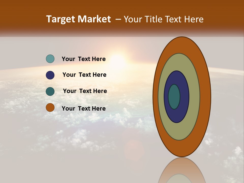 Science Planet Black PowerPoint Template