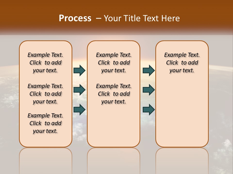 Science Planet Black PowerPoint Template