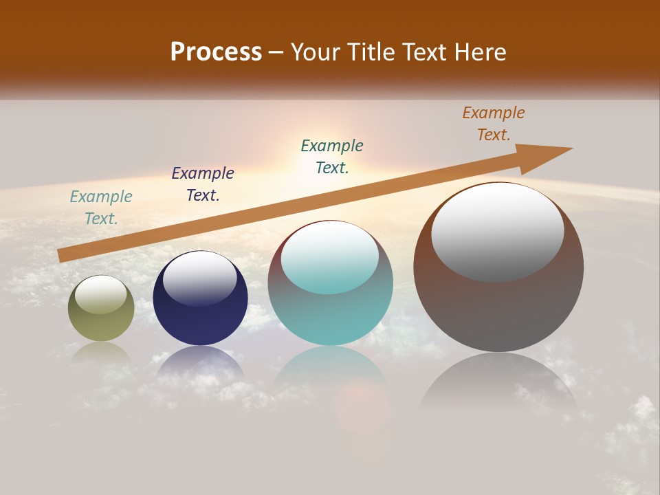 Science Planet Black PowerPoint Template