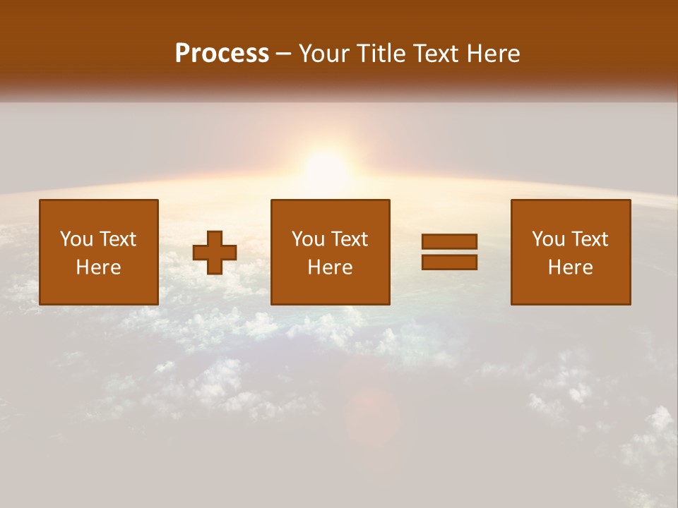 Science Planet Black PowerPoint Template