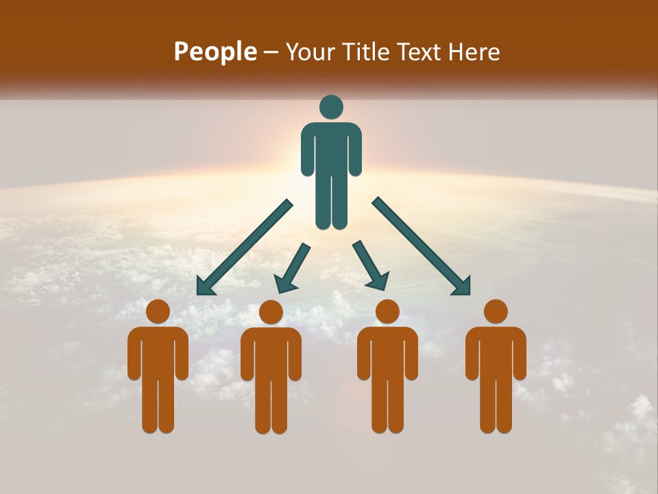 Science Planet Black PowerPoint Template