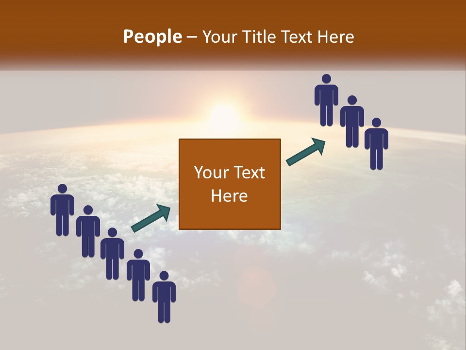 Science Planet Black PowerPoint Template