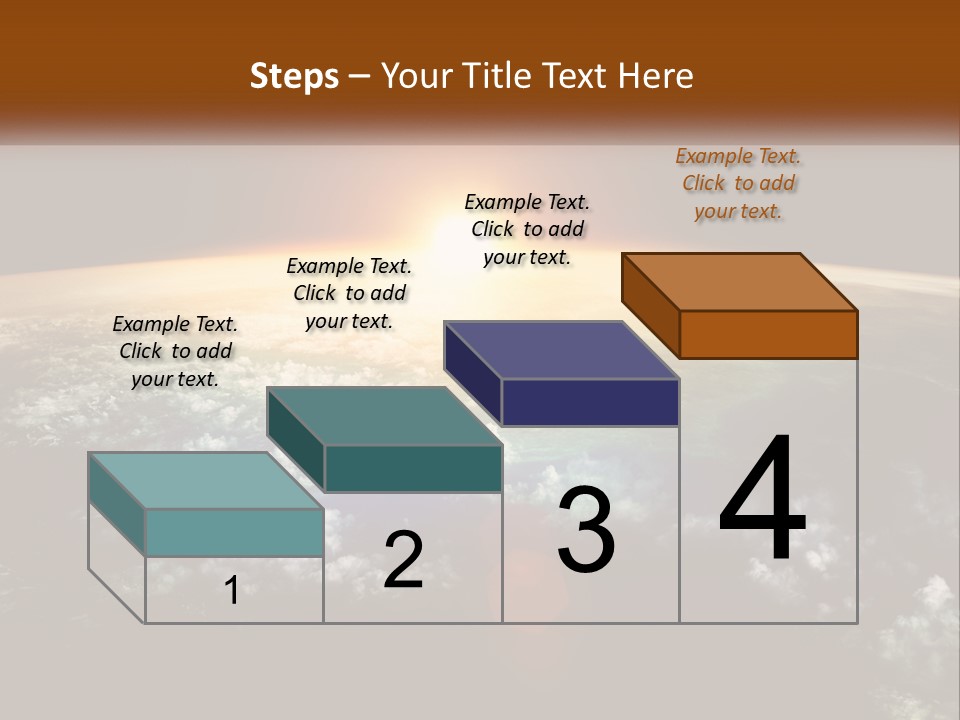 Science Planet Black PowerPoint Template