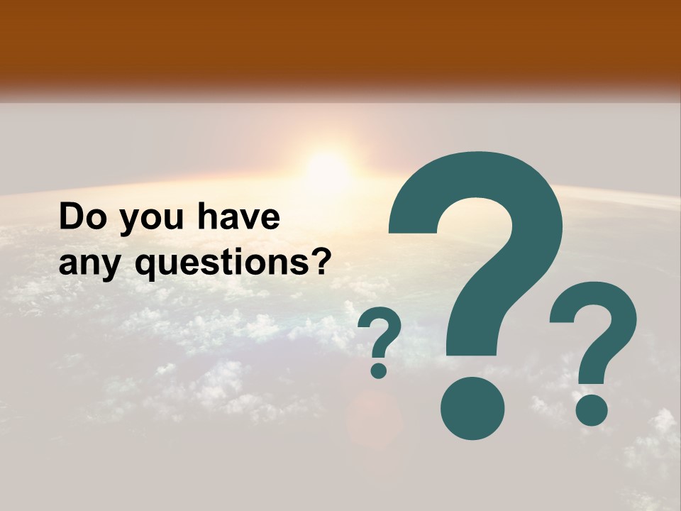 Science Planet Black PowerPoint Template