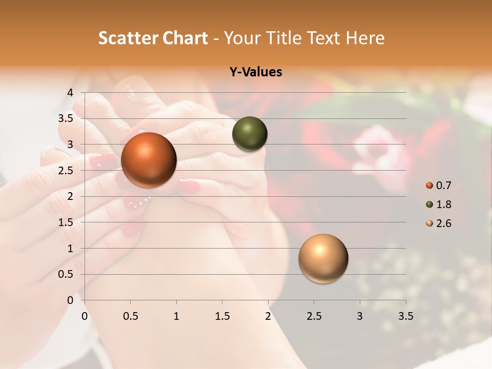 Reflexology Beauty Rose PowerPoint Template