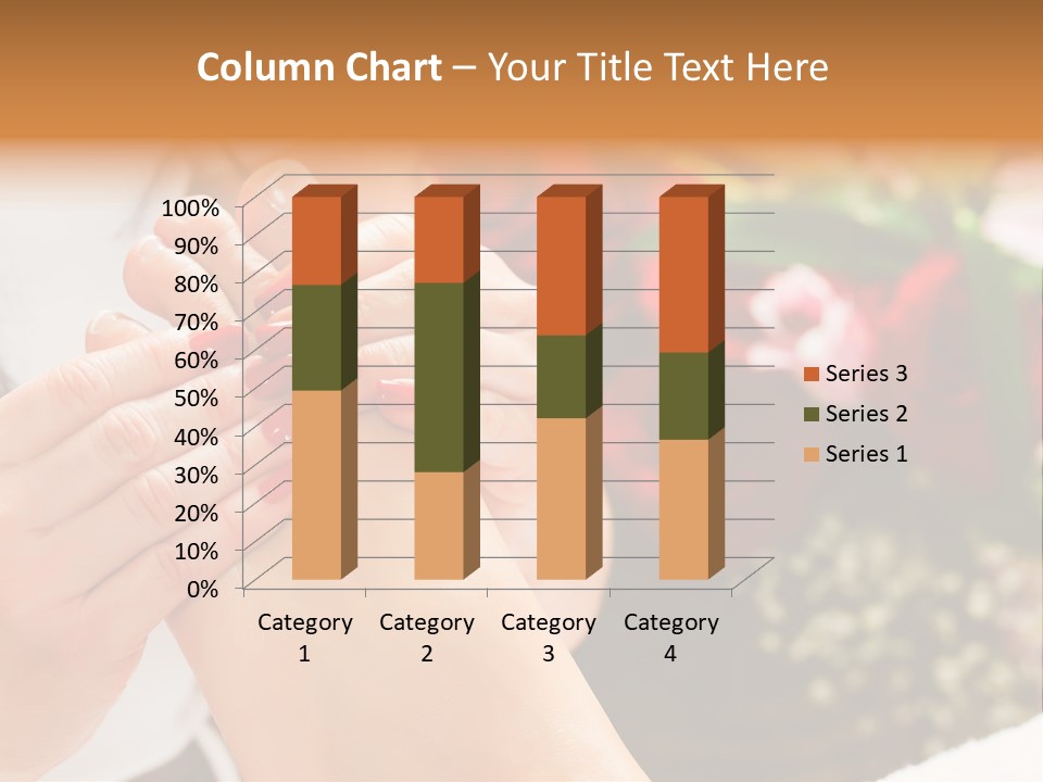 Reflexology Beauty Rose PowerPoint Template