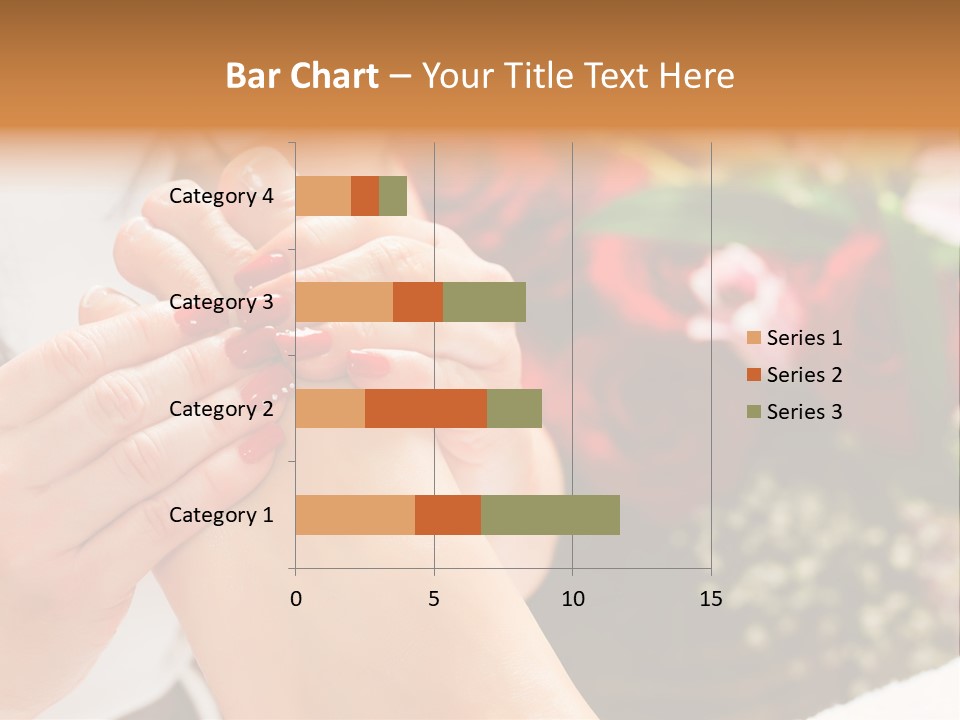 Reflexology Beauty Rose PowerPoint Template