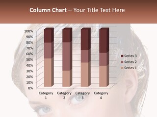 Woman Hair Dying PowerPoint Template