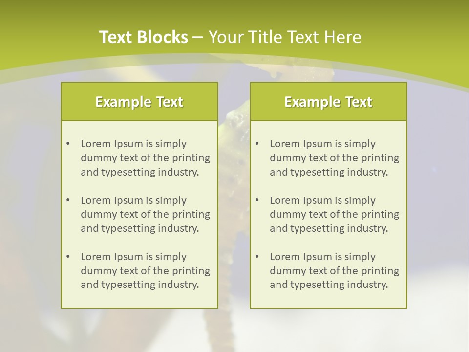 Creature Specie Weed PowerPoint Template