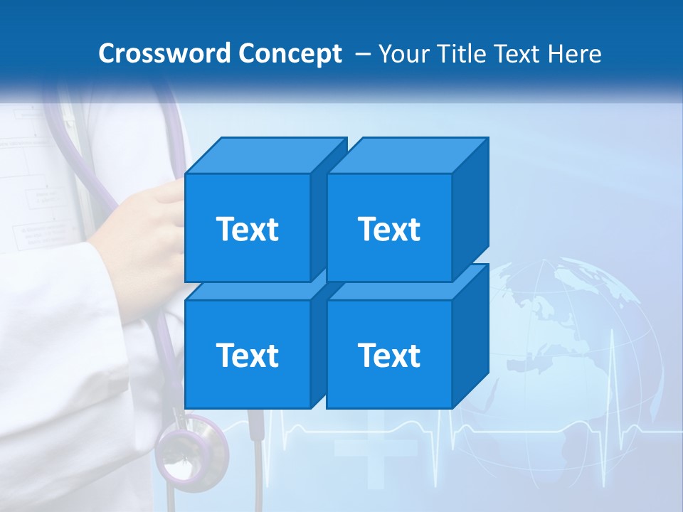 Assistance Earth Medical PowerPoint Template