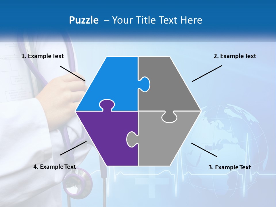 Assistance Earth Medical PowerPoint Template