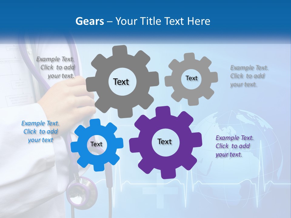 Assistance Earth Medical PowerPoint Template