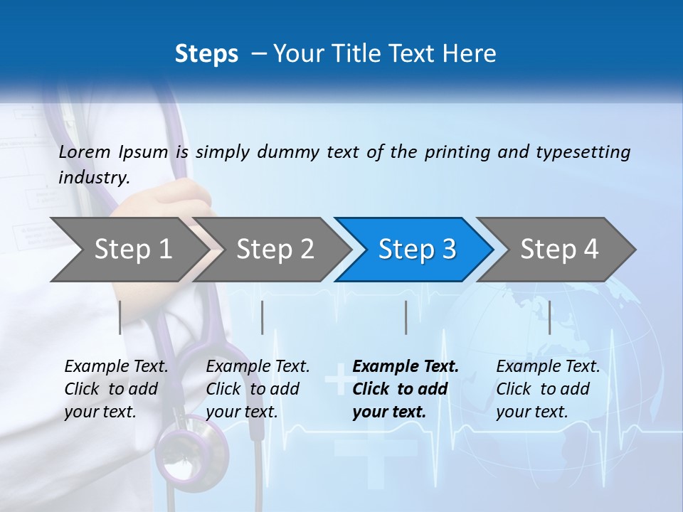 Assistance Earth Medical PowerPoint Template