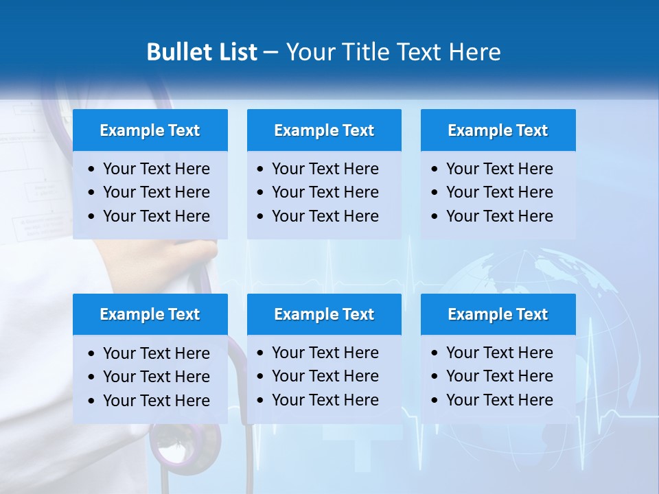 Assistance Earth Medical PowerPoint Template