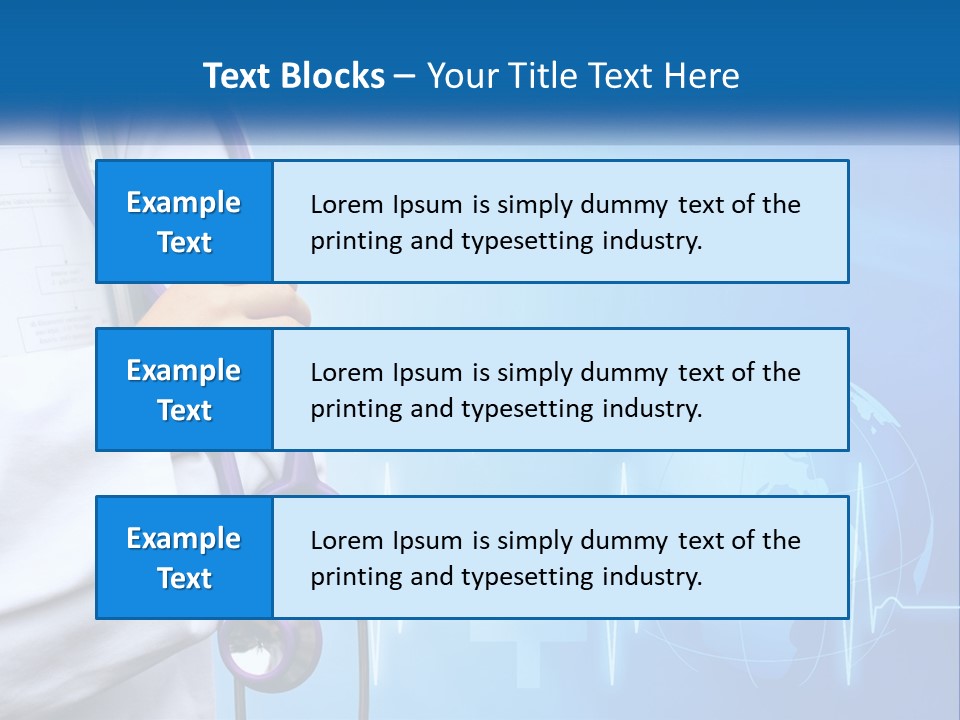 Assistance Earth Medical PowerPoint Template