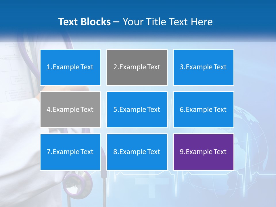 Assistance Earth Medical PowerPoint Template