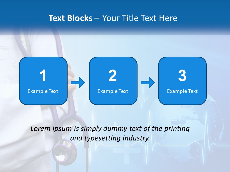 Assistance Earth Medical PowerPoint Template
