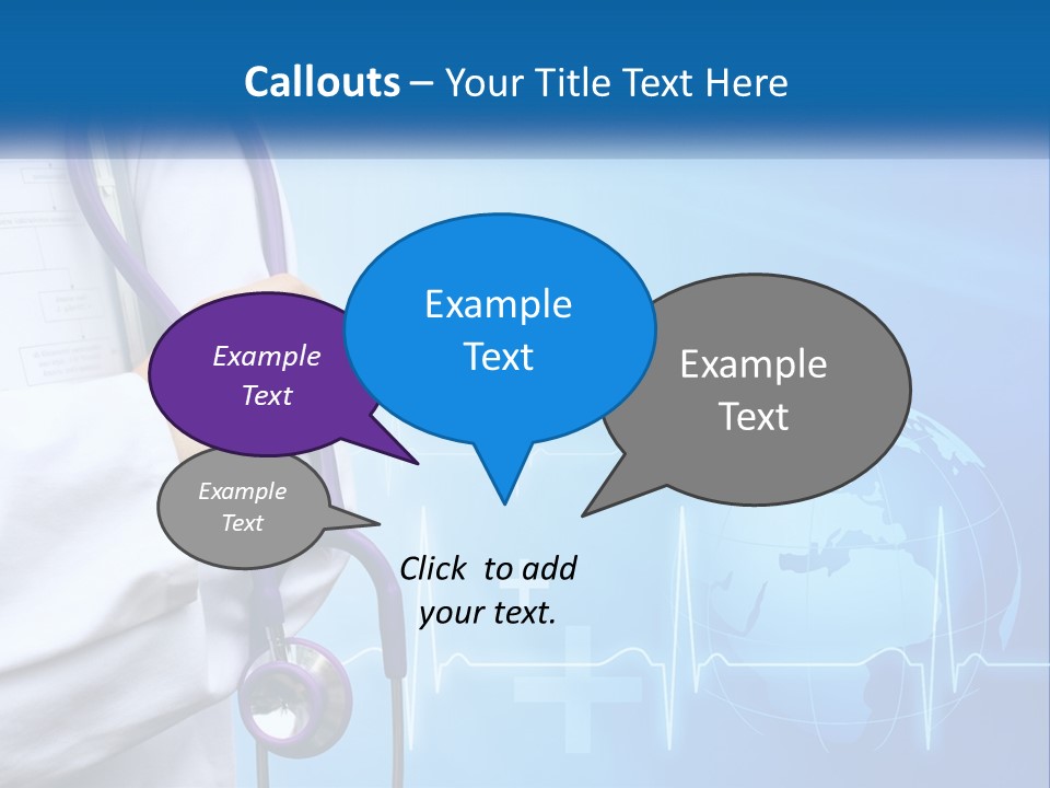 Assistance Earth Medical PowerPoint Template