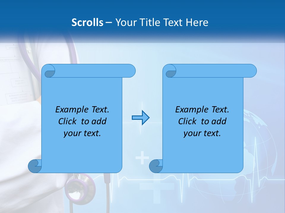 Assistance Earth Medical PowerPoint Template