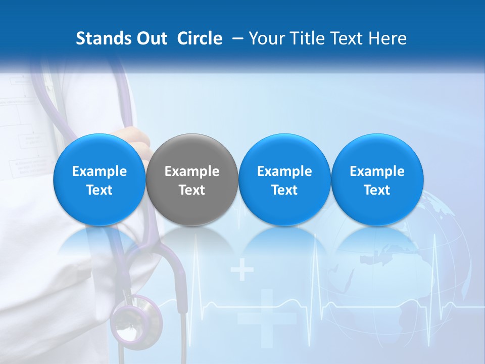 Assistance Earth Medical PowerPoint Template