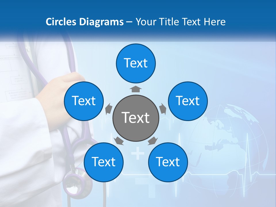 Assistance Earth Medical PowerPoint Template