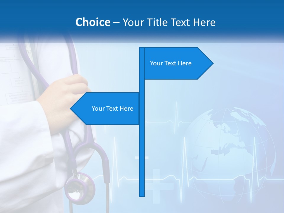 Assistance Earth Medical PowerPoint Template