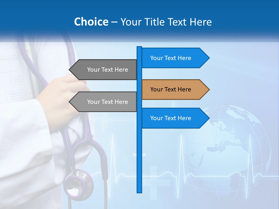 Assistance Earth Medical PowerPoint Template